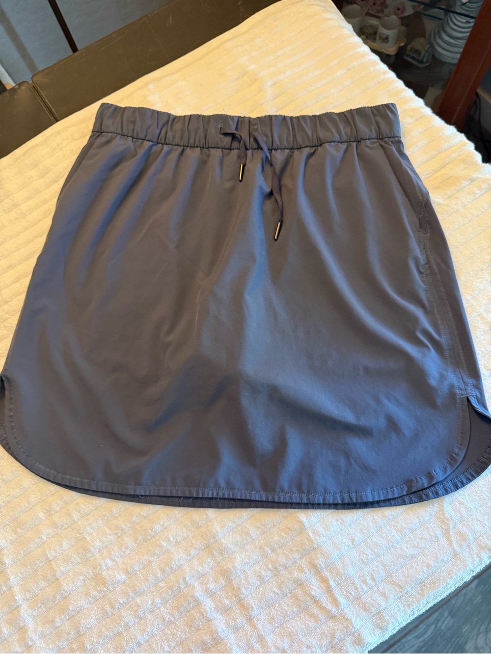 Athletic Works Slate Blue Drawstring Skort